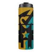 Genehmigungsstufen - Eine moderne Perspektive Thermosbecher (Vorderseite)