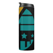 Genehmigungsstufen - Eine moderne Perspektive Thermosbecher (Nach rechts gedreht)