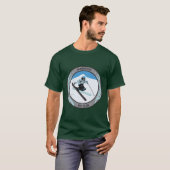 Genentech Ski-und Snowboard-Verein-T - Shirt (Vorne ganz)