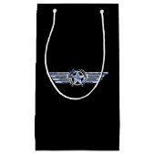 General Air Pilot Chrome like Star Wings Black Kleine Geschenktüte (Vorderseite)