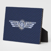 General Air Pilot Chrome like Wings Compass Fotoplatte (Seite)