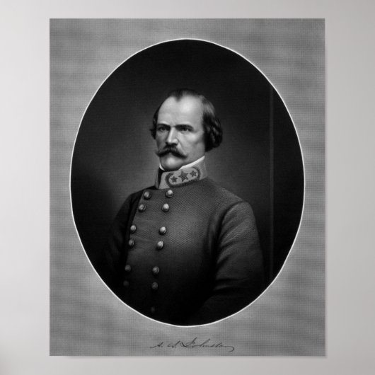 General Albert Sidney Johnston Poster (Vorne)
