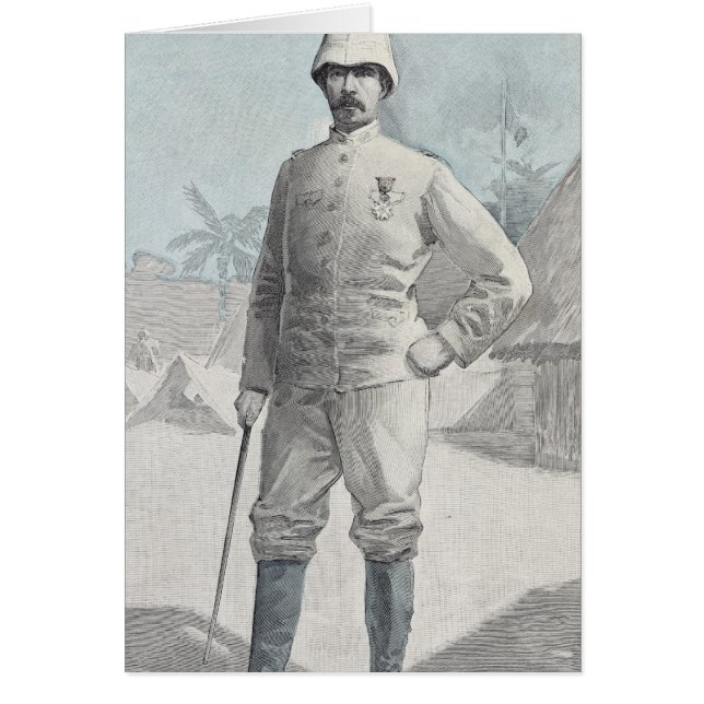 General Alfred Amedee Dodds (Vorne)
