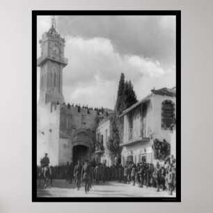 General Allenby in Jerusalem 1917 Poster