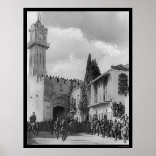 General Allenby in Jerusalem 1917 Poster (Vorne)