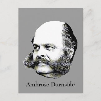 General Ambrose Burnside, ziviler Krieg Postkarte