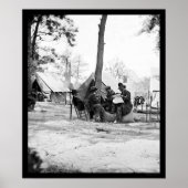 General Ambrose E. Burnside und Matthew Brady 1863 Poster (Vorne)