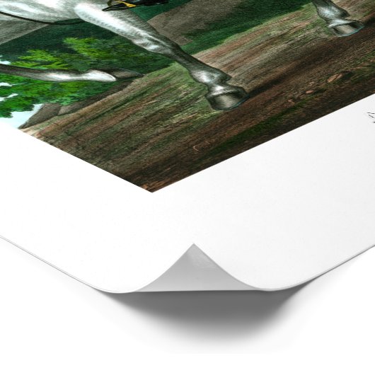 General Andrew Jackson on Horseback Poster (Ecke)