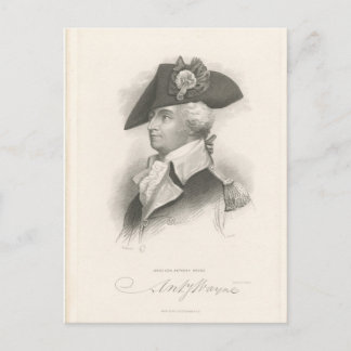 General Anthony Wayne Postkarte