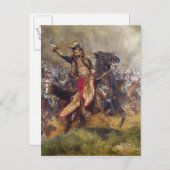 General Antoine-Charles-Louis Lasalle 1912 Postkarte (Vorne/Hinten)