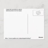General Armstrong Postkarte (Rückseite)