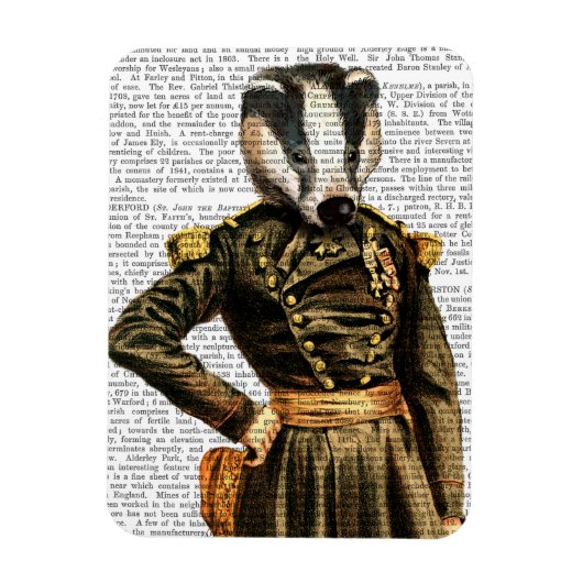 General Badger Magnet (Vertikal)