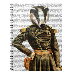 General Badger Notizblock