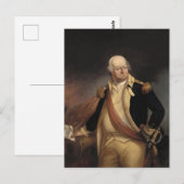 General Benjamin Lincoln Postkarte (Vorne/Hinten)