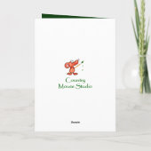 General Birthday Bunny Rabbit für Jemand Besondere Karte (Rückseite)