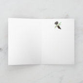 General Birthday Magpie Bird, Natur Karte (Innenseite)