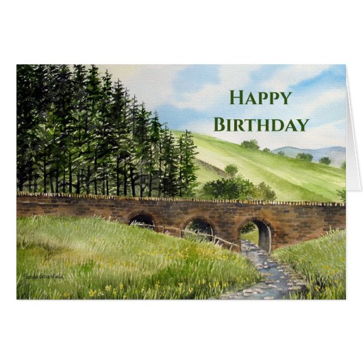 General Birthday Scawgill Bridge Lake District (Vorderseite (Horizontal))