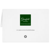 General Birthday Summer in Runswick Bay Watercolor (Rückseite Horizontal)