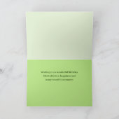 General Birthday The Manor House York England Karte (Innenseite)