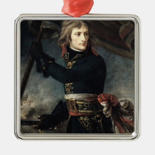 General Bonaparte auf der Brücke bei Arcole Ornament Aus Metall
