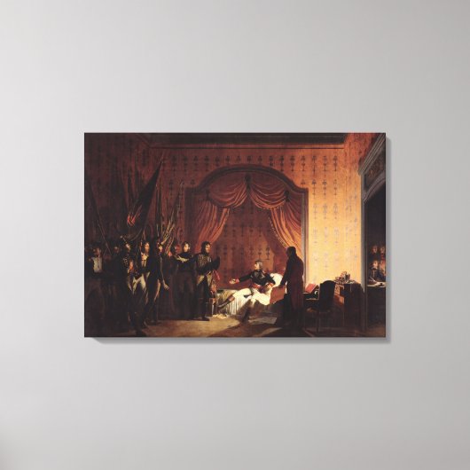 General Bonaparte vereinnahmt Austro-Sardinien Leinwanddruck (Vorderseite)