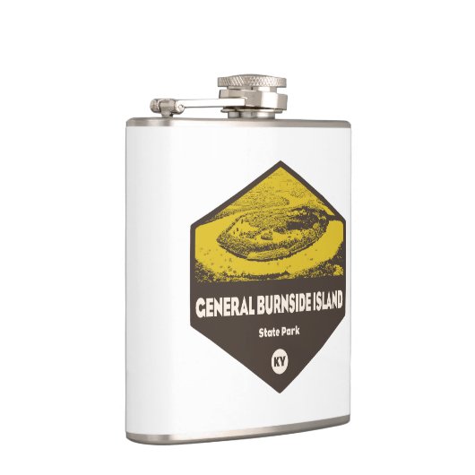 General Burnside Island Staat Park Kentucky Flachmann (Rechts)