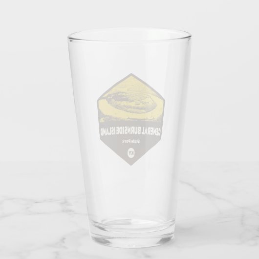 General Burnside Island Staat Park Kentucky Glas (Rückseite)