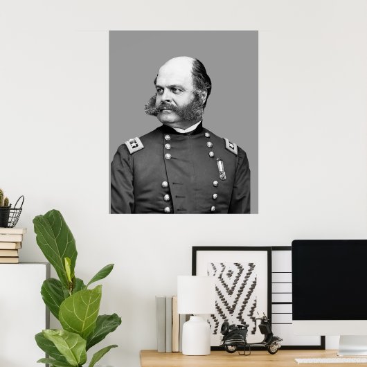 General Burnside Poster (Heimbüro)