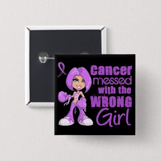 General Cancer Messed Mädchen With Wrong Button (Vorne & Hinten)