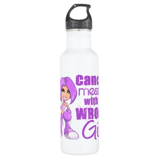 General Cancer Messed Mädchen With Wrong Edelstahlflasche (Vorderseite)