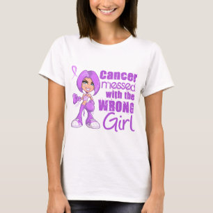 General Cancer Messed Mädchen With Wrong T-Shirt