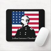 General Chamberlain und die amerikanische Flagge Mousepad (Mit Mouse)
