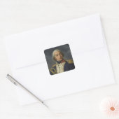 General Charles Pichegru Quadratischer Aufkleber (Umschlag)