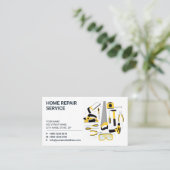 General Contractor, Handyman service, Construction Visitenkarte (Stehend Vorderseite)