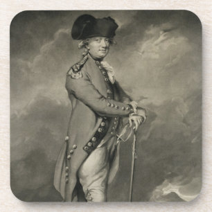 General Cornwallis (1738-1805) graviert von John Getränkeuntersetzer
