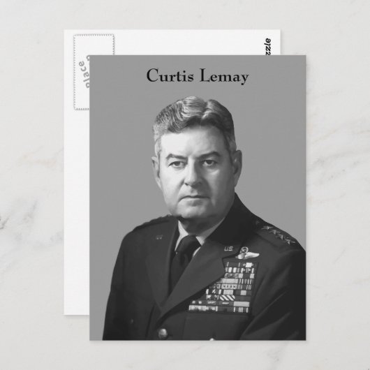 General Curtis Lemay Postkarte (Vorne/Hinten)