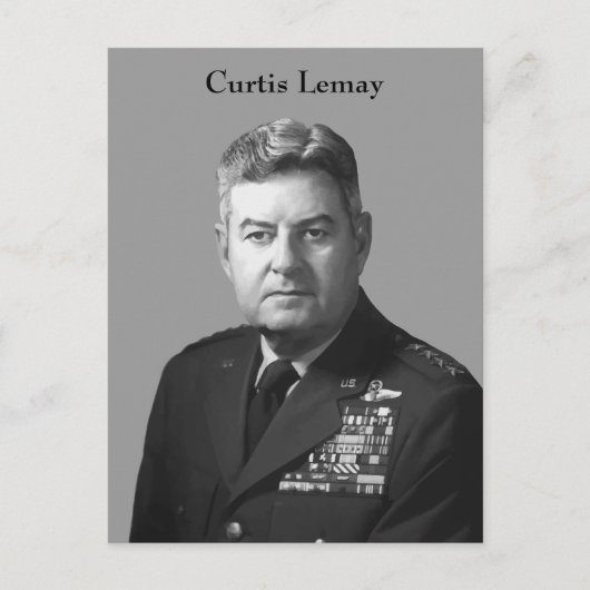 General Curtis Lemay Postkarte (Vorderseite)