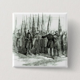 General Custer Button