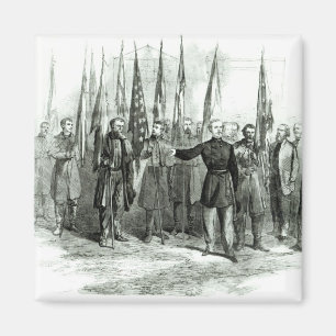 General Custer Magnet