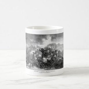 General Custers Death Struggle Kaffeetasse
