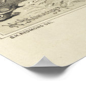 General Custers Todeskampf [1878?] Poster (Ecke)