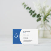 General Dentist | Zähne Terminkarte (Stehend Vorderseite)