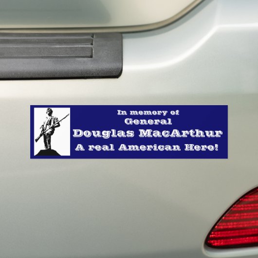 General Douglas MacArthur Autoaufkleber (Auf Auto)
