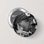 General Douglas MacArthur mit Maiskolben-Rohr Button (Vorne & Hinten)