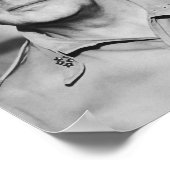 General Douglas MacArthur Portrait Poster (Ecke)