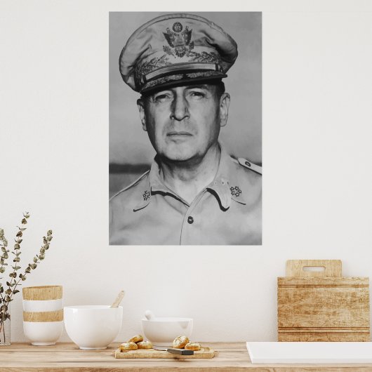 General Douglas MacArthur Poster (Küche)