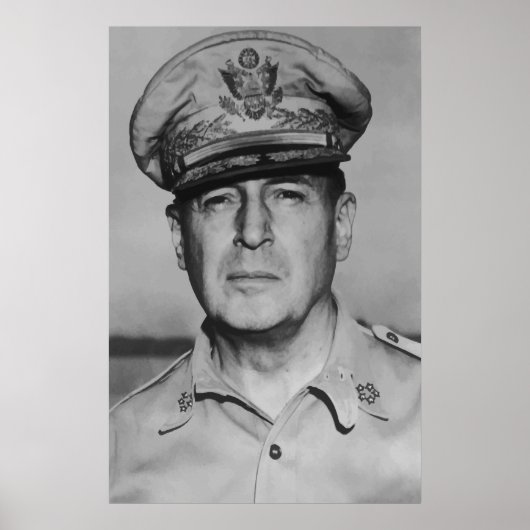 General Douglas MacArthur Poster (Vorne)