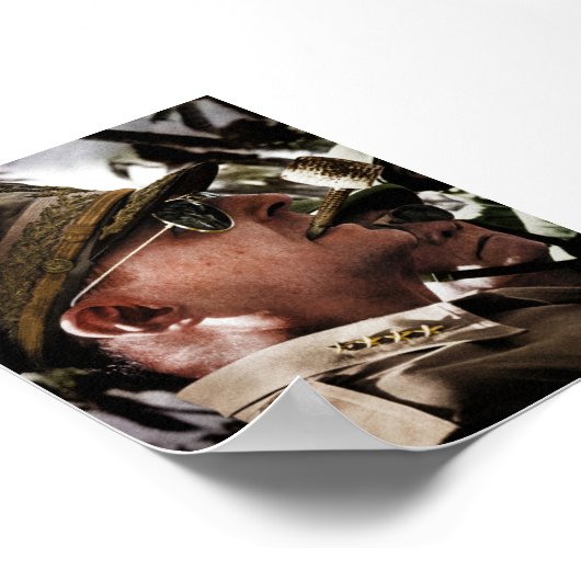General Douglas MacArthur Poster (Ecke)