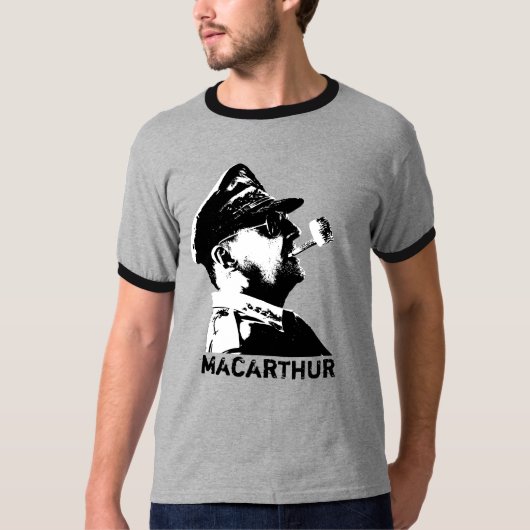 General Douglas MacArthur T-Shirt (Vorderseite)