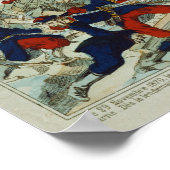 General Ducrot bei der Schlacht von Champigny Poster (Ecke)